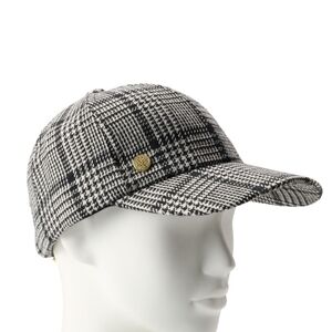 Nine West Black and White Checkered Hat -NWT